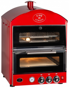 King Edward Vintage Pizzaofen PK1W | mit Warmhaltefach