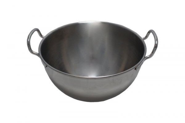 Handschlagkessel Edelstahl 36 cm 14 Liter